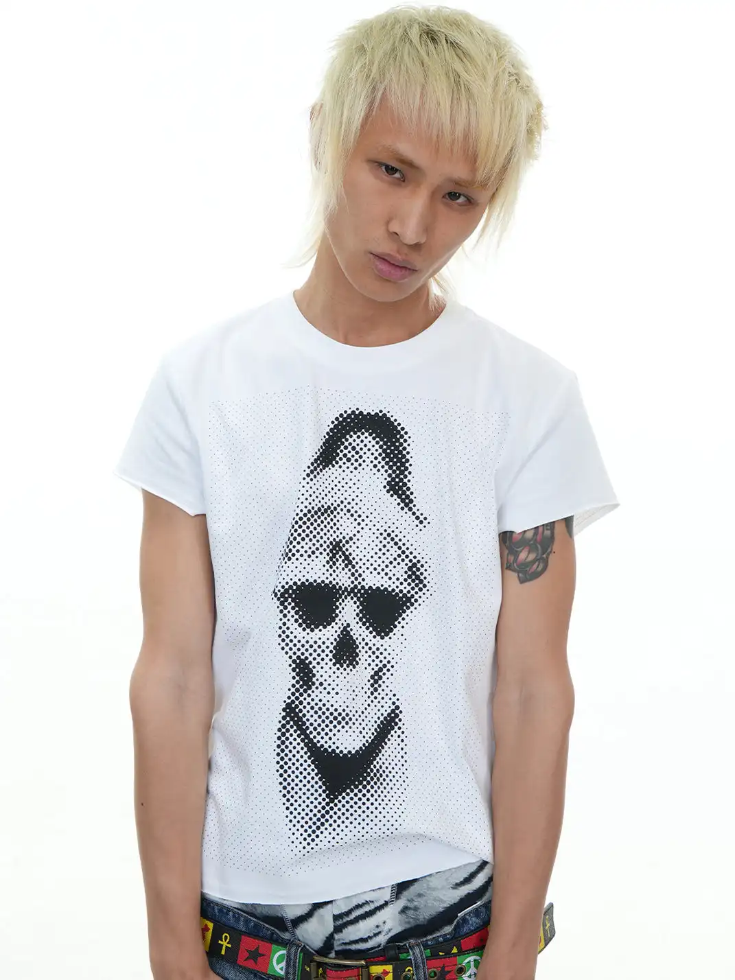 Vinkid | Skeleton Lady Short Sleeve T-Shirt
