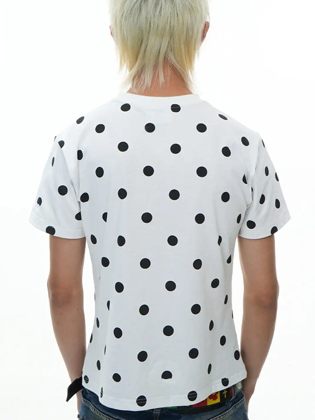 Vinkid | Polka Dot Short Sleeve T-Shirt