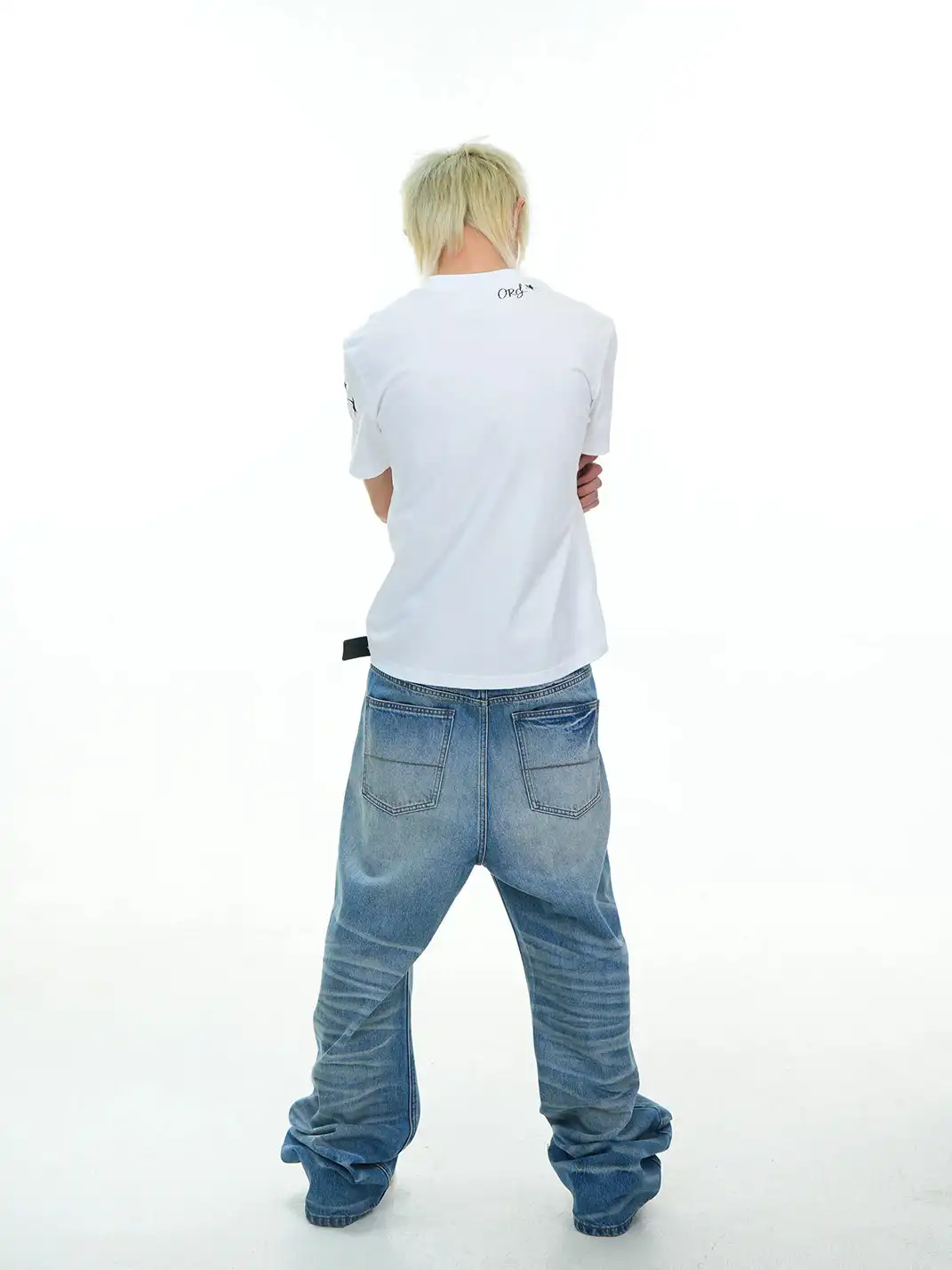 Vinkid | Star Emblem Peace Dove Jeans