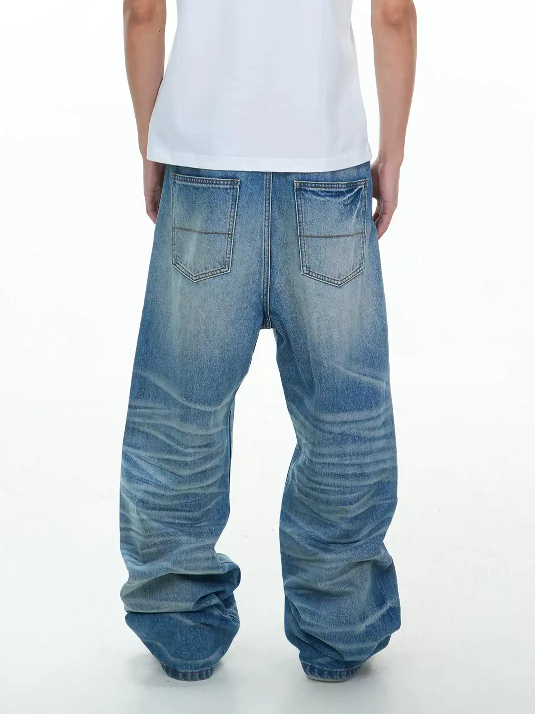 Vinkid | Star Emblem Peace Dove Jeans