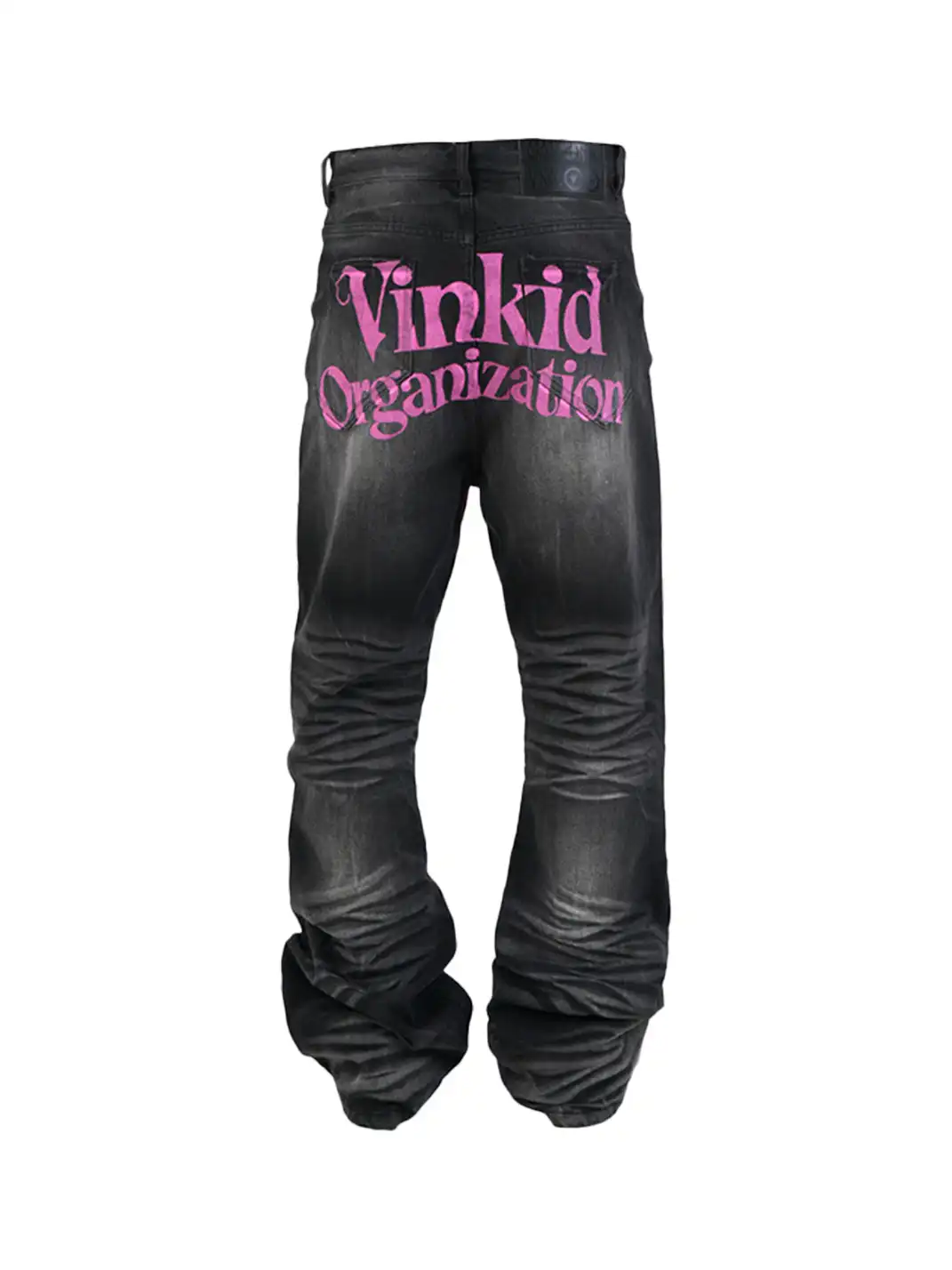 Vinkid | Cloud Ladder Washed Denim Jeans