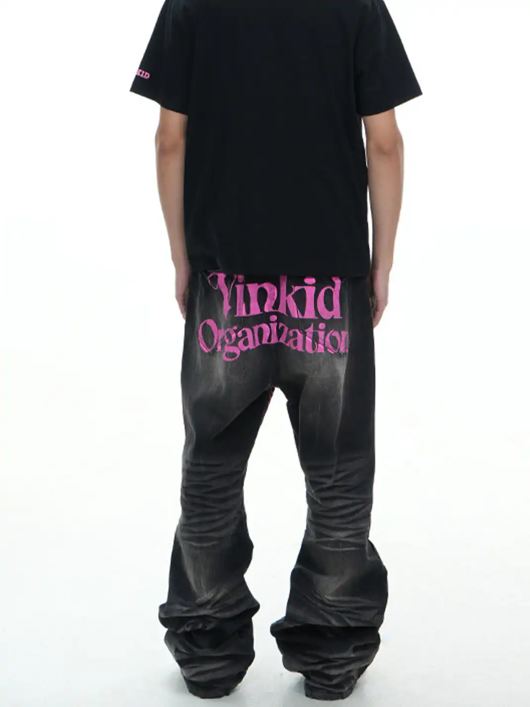 Vinkid | Cloud Ladder Washed Denim Jeans