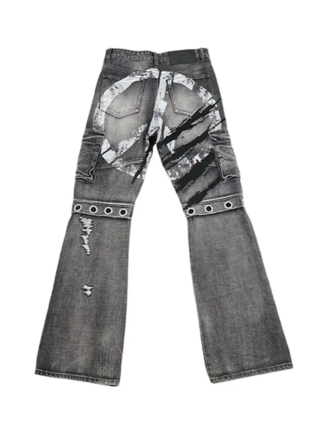 Vinkid | Heavy Distressed Ripped Jeans