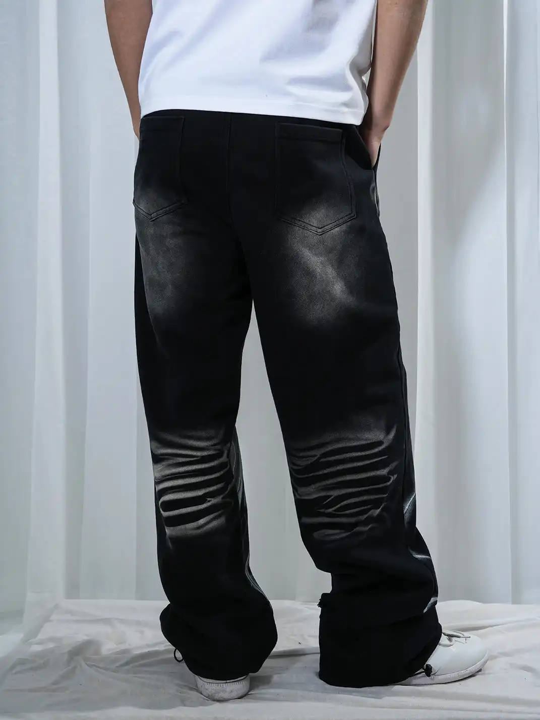 Vinkid | Wash Whisker Printed Sweatpants