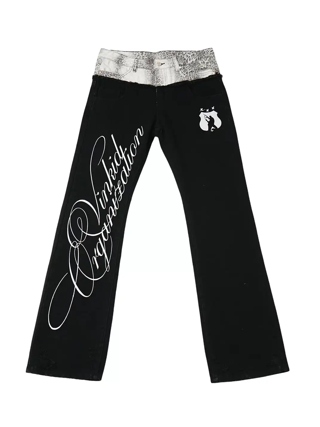 Vinkid | Double Waistband Layered Jeans