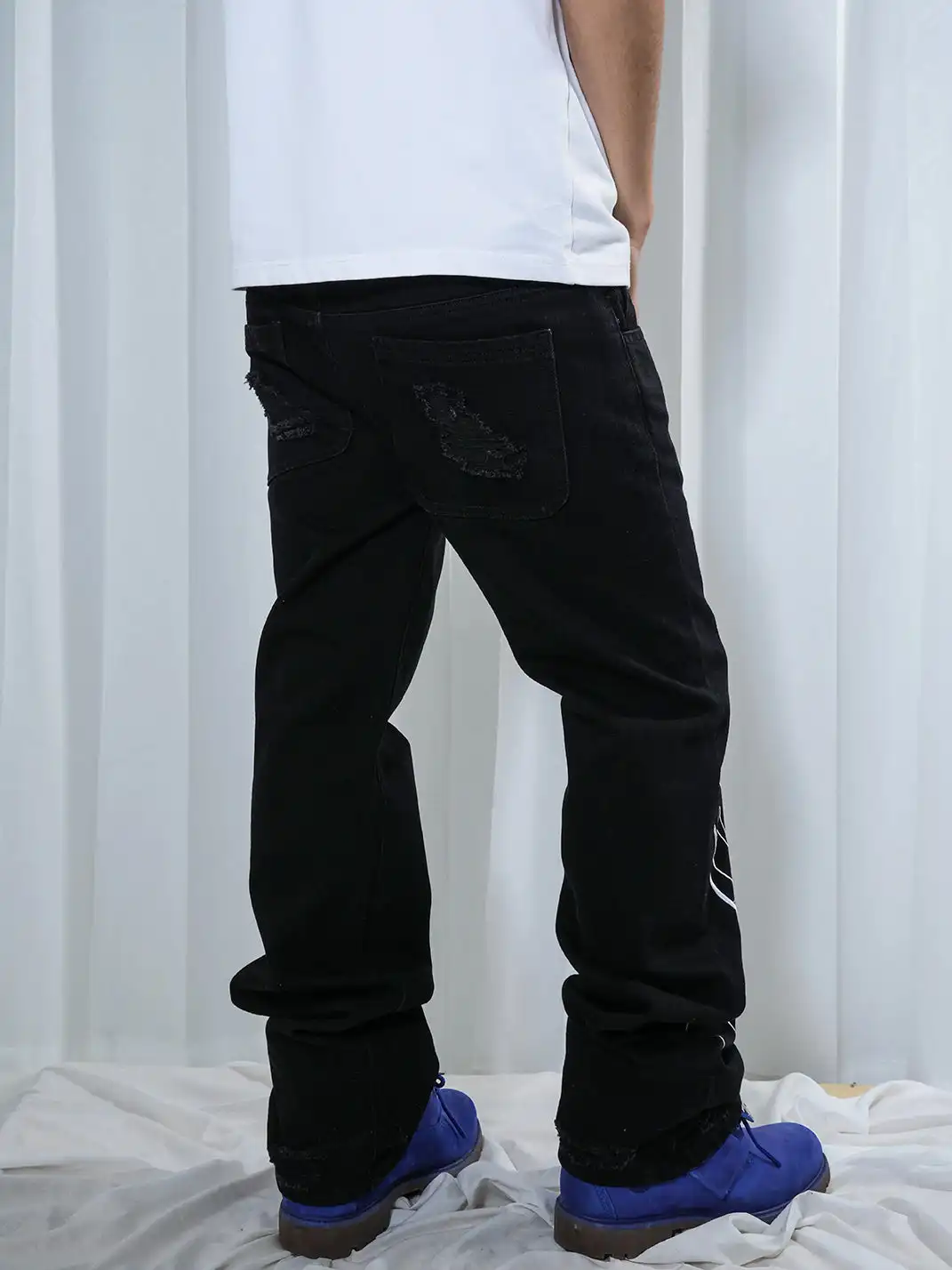 Vinkid | Double Waistband Layered Jeans