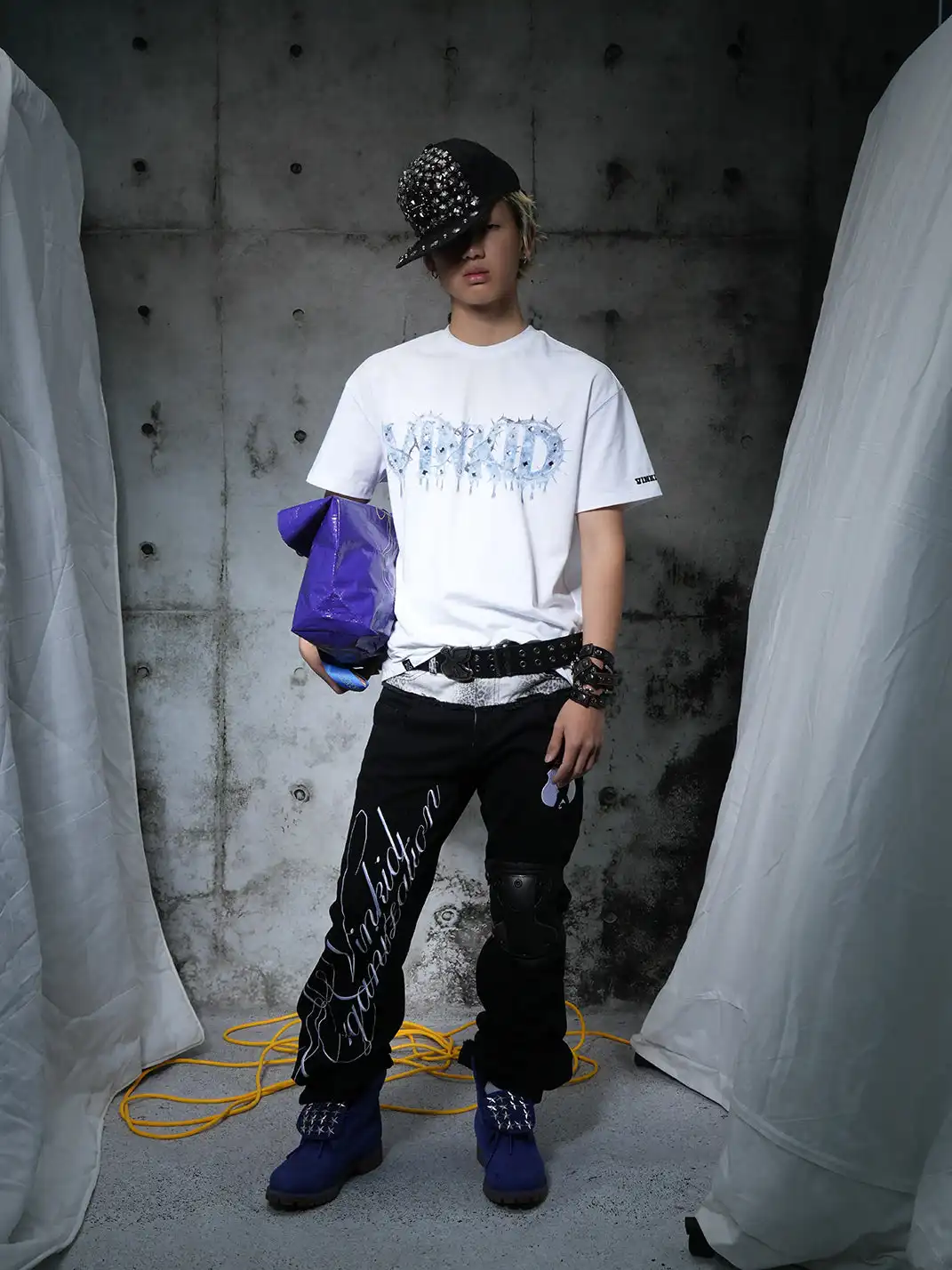 Vinkid | Double Waistband Layered Jeans