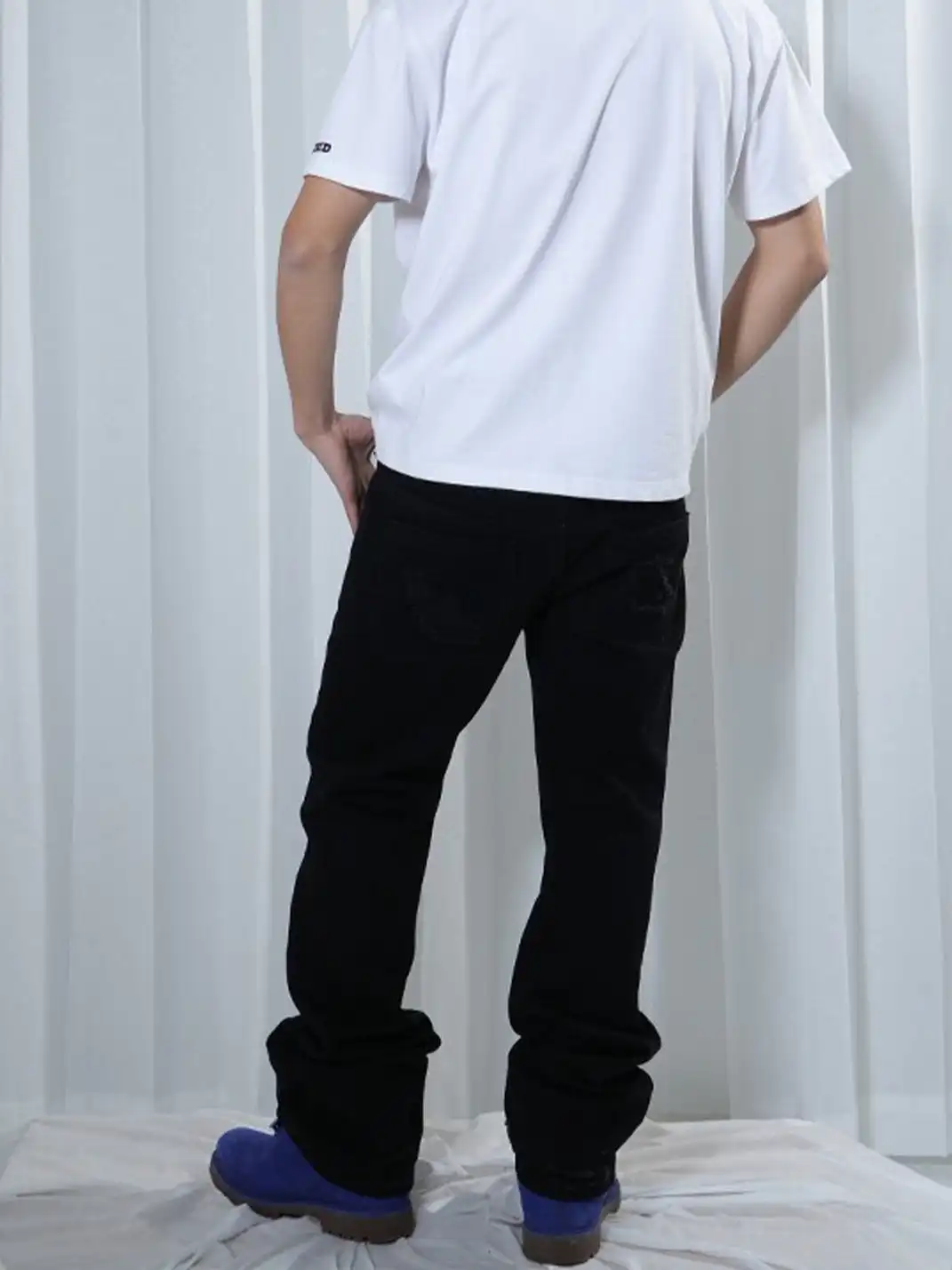 Vinkid | Double Waistband Layered Jeans