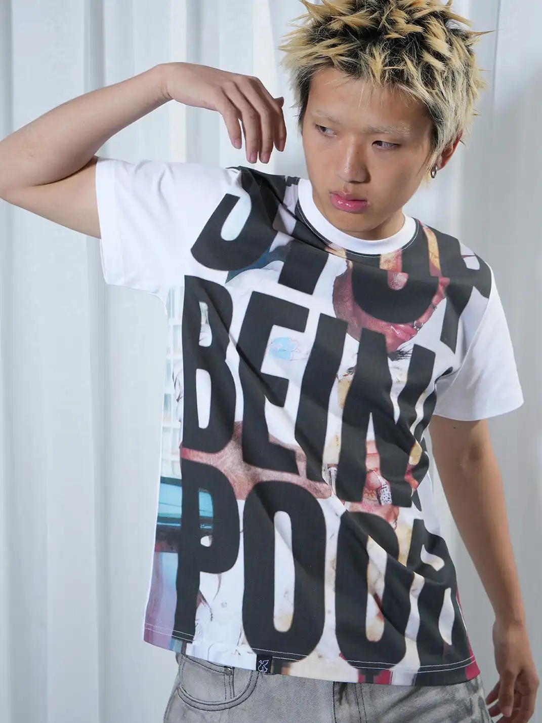Vinkid | Slogan Portrait T-Shirt