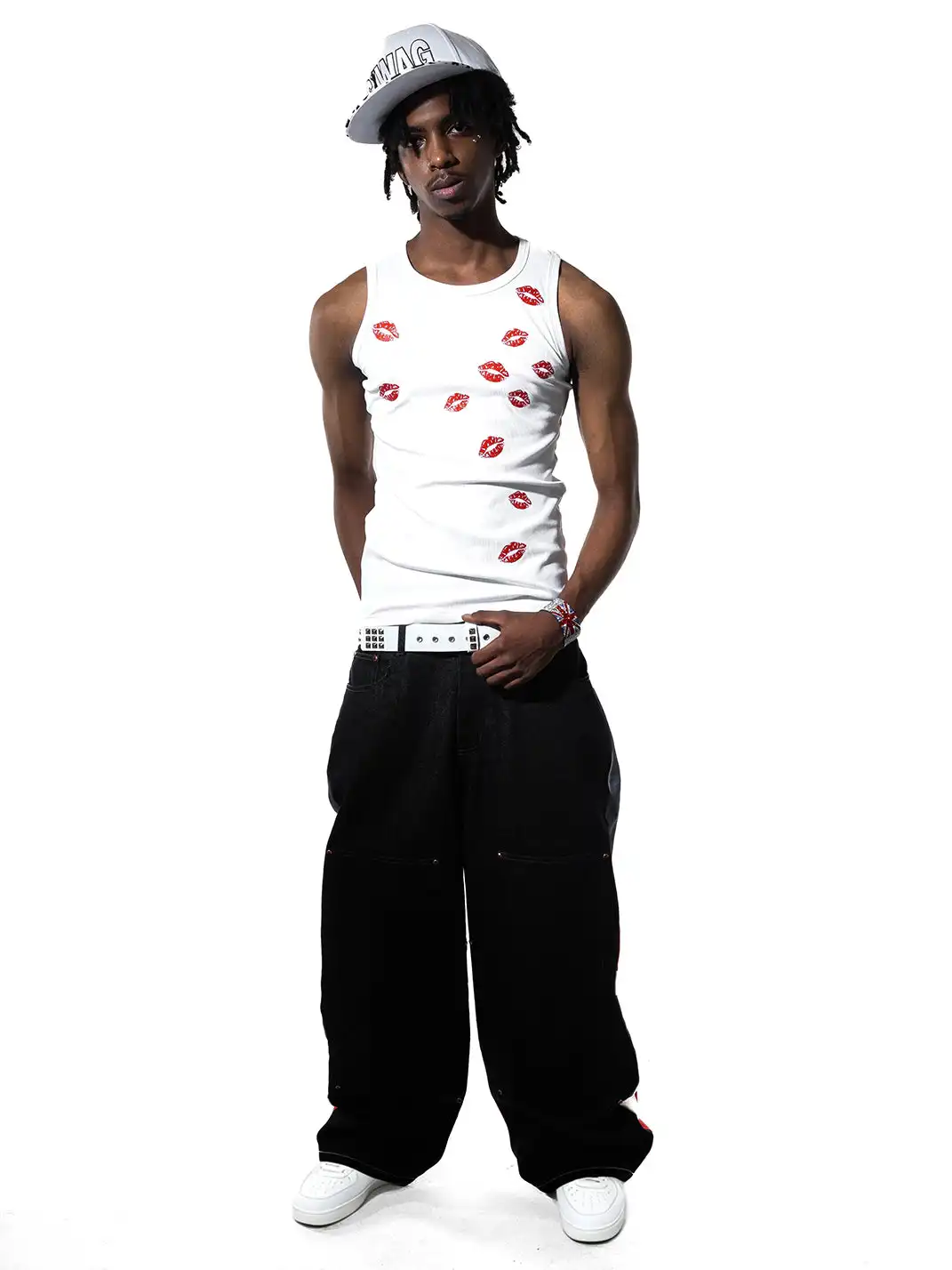 ArtByTastybabe | Stretch Ribbed Tank Top