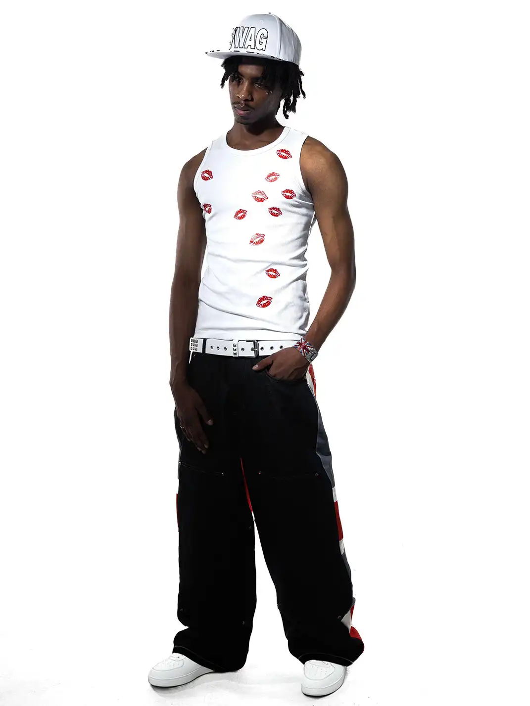 ArtByTastybabe | Stretch Ribbed Tank Top