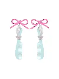 YVMIN | Bow Shape Comb Design Earrings Jewelry