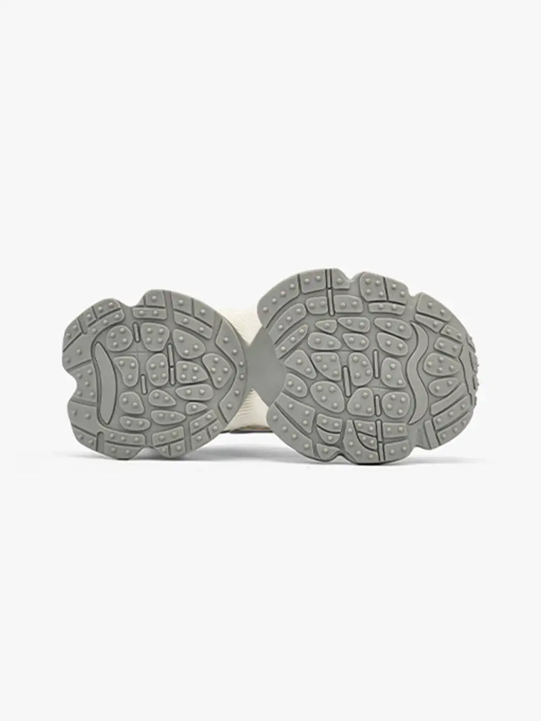 SMILEY | Metallic Mesh Air Cushion Platform Dad Sneakers