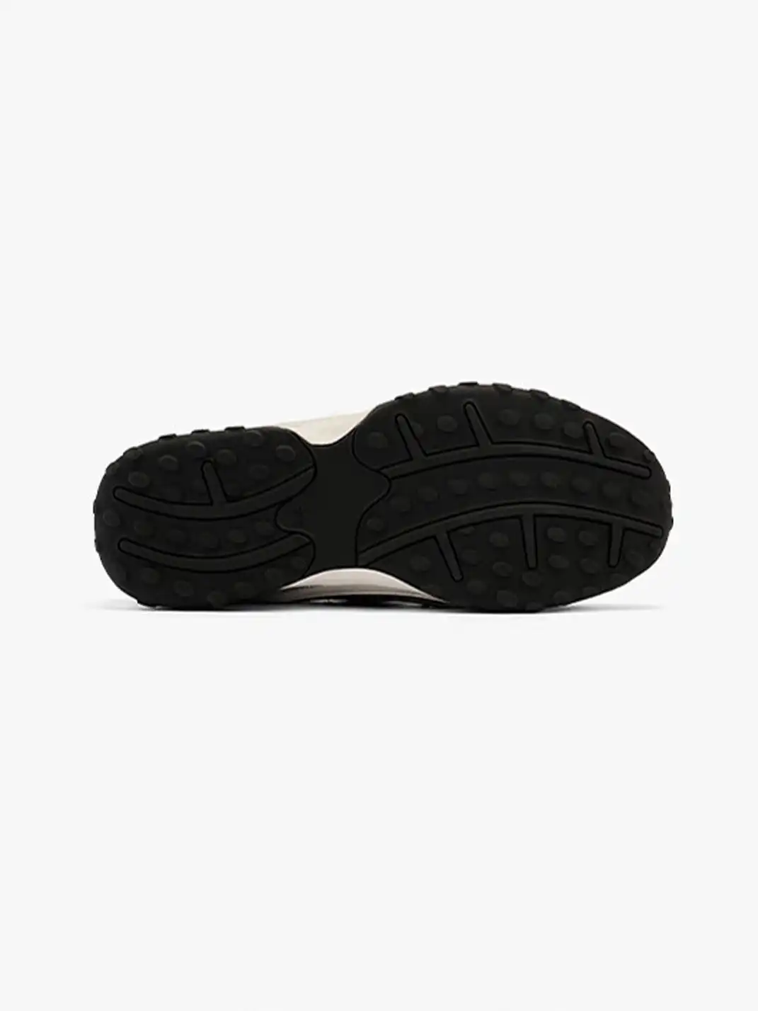 SMILEY | Mesh Suede Panel Retro Running Sneakers
