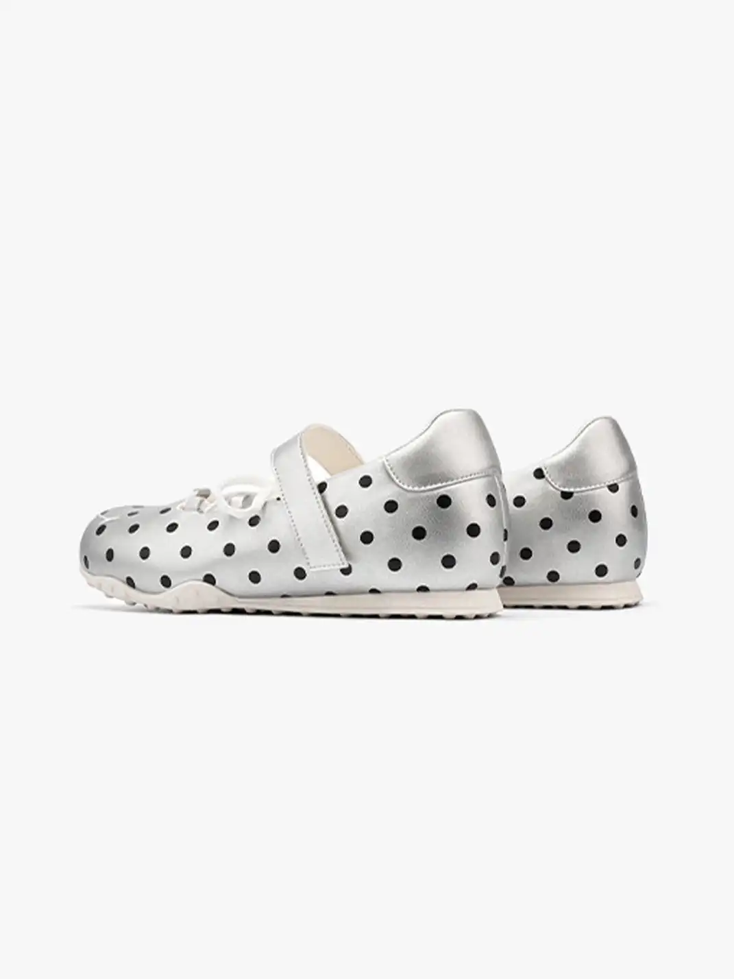 SMILEY | Polka Dot Bow Ballet Flats