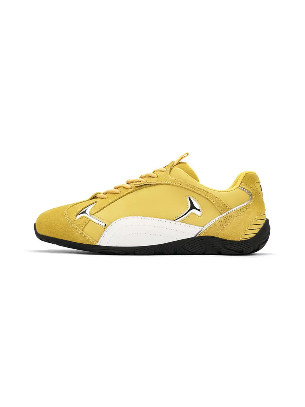 SMILEY | Color Block Suede Retro Racing Sneakers