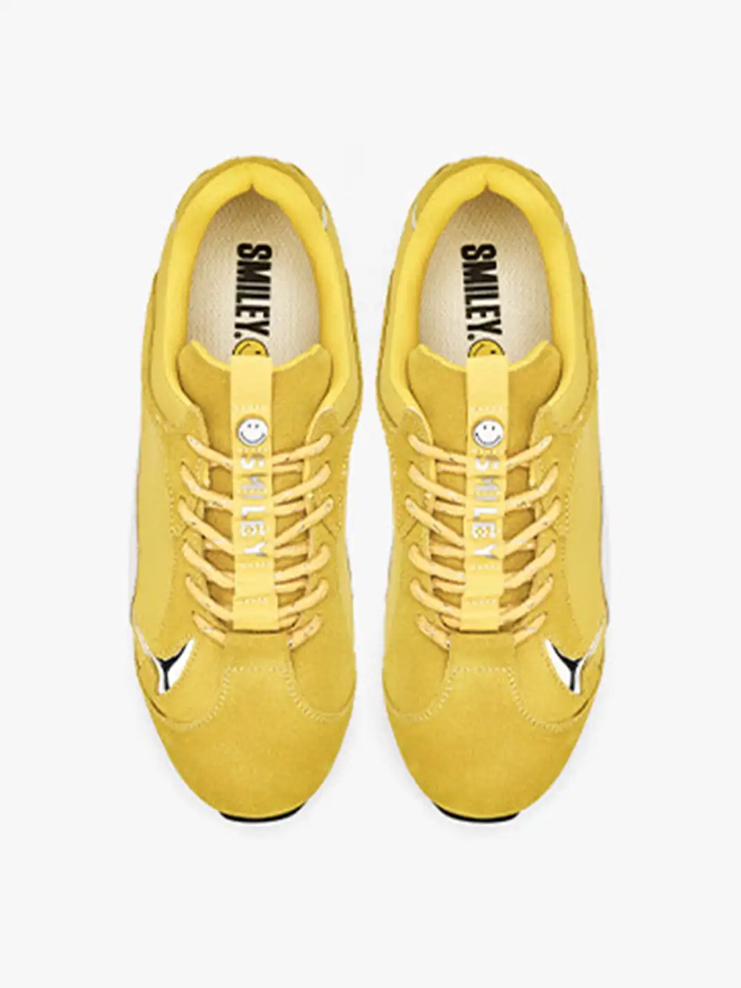 SMILEY | Color Block Suede Retro Racing Sneakers