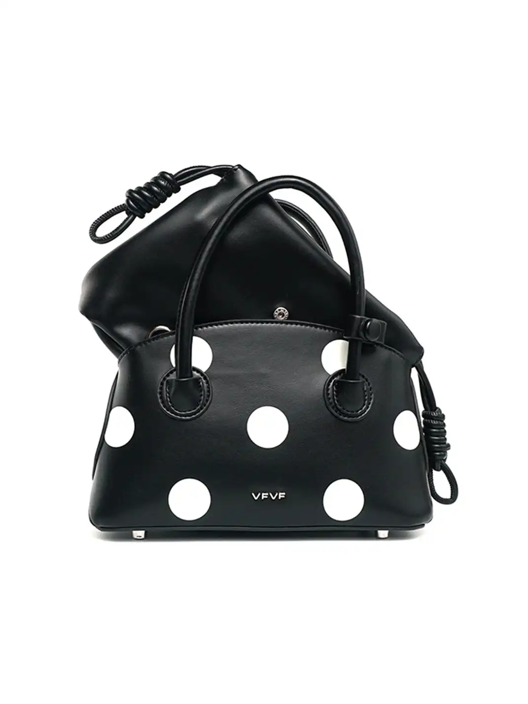 VFVF | Polka Dot Drawstring Handheld Crossbody Bag