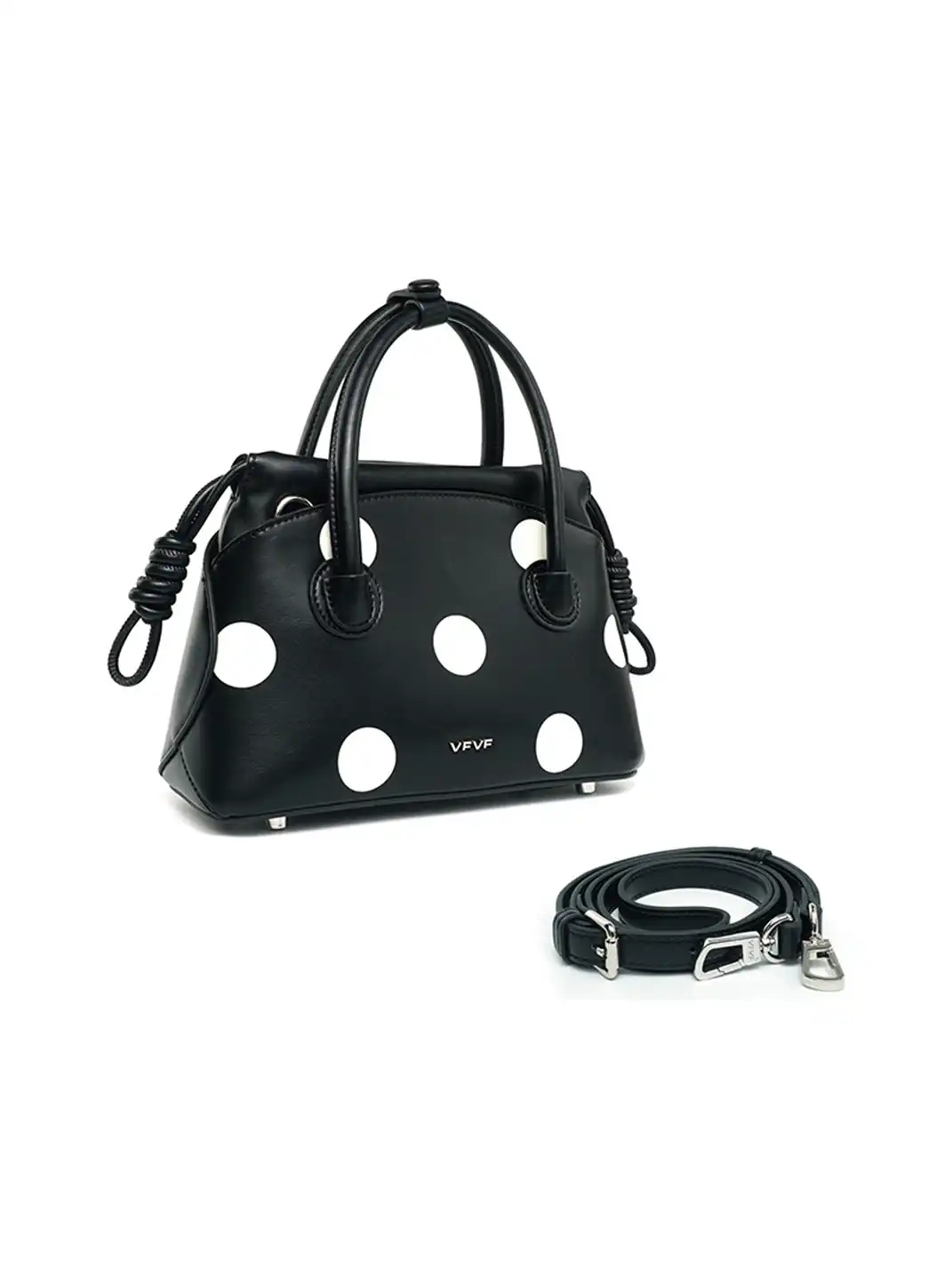 VFVF | Polka Dot Drawstring Handheld Crossbody Bag