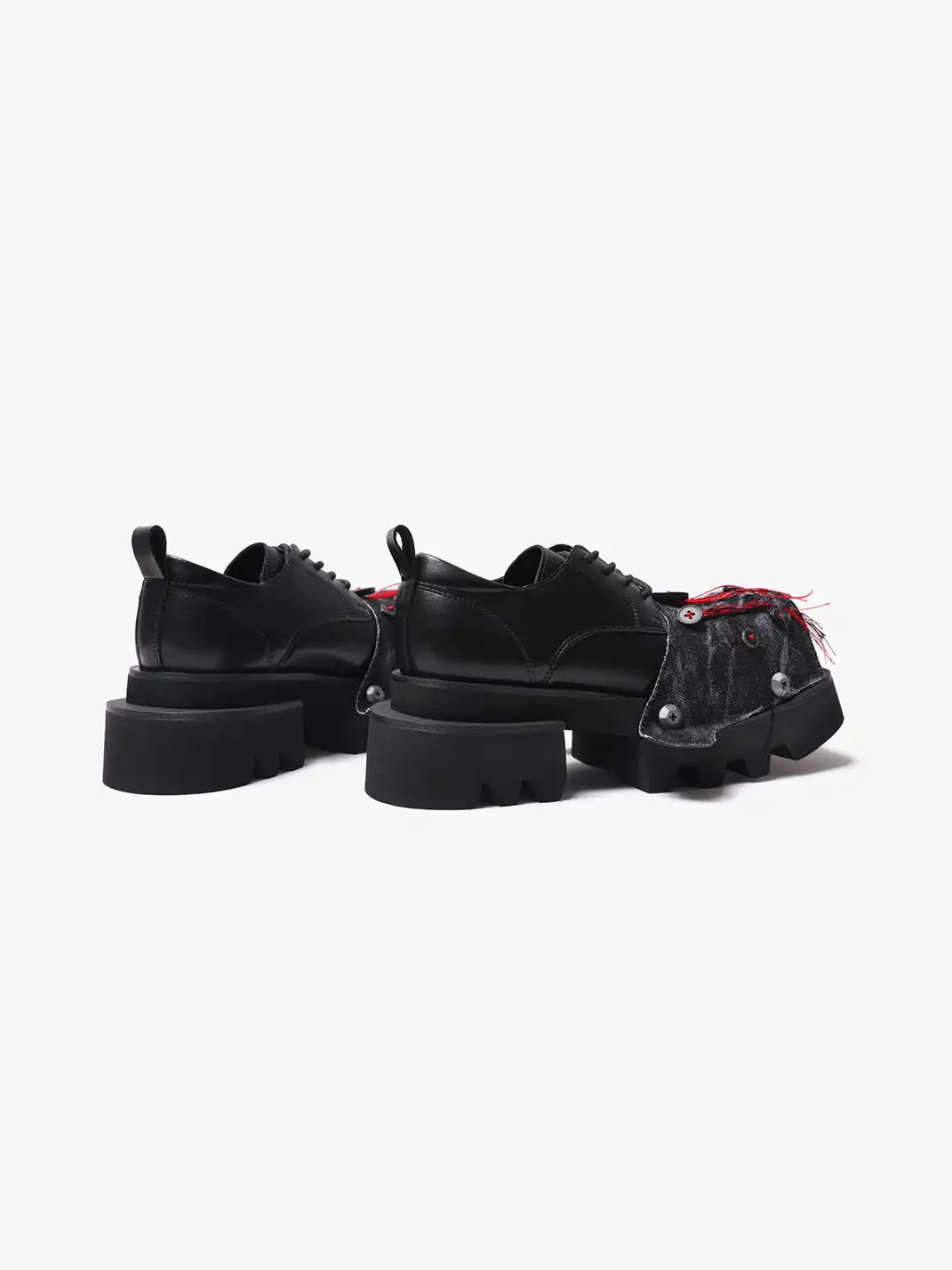 PINJIAHUI | Fringe Eye Monster Derby Shoes