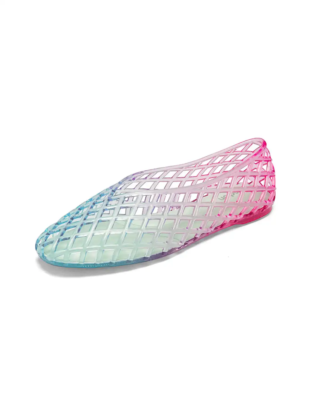 Agsdon | Gradient Hollow Jelly Flats