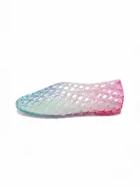 Agsdon | Gradient Hollow Jelly Flats