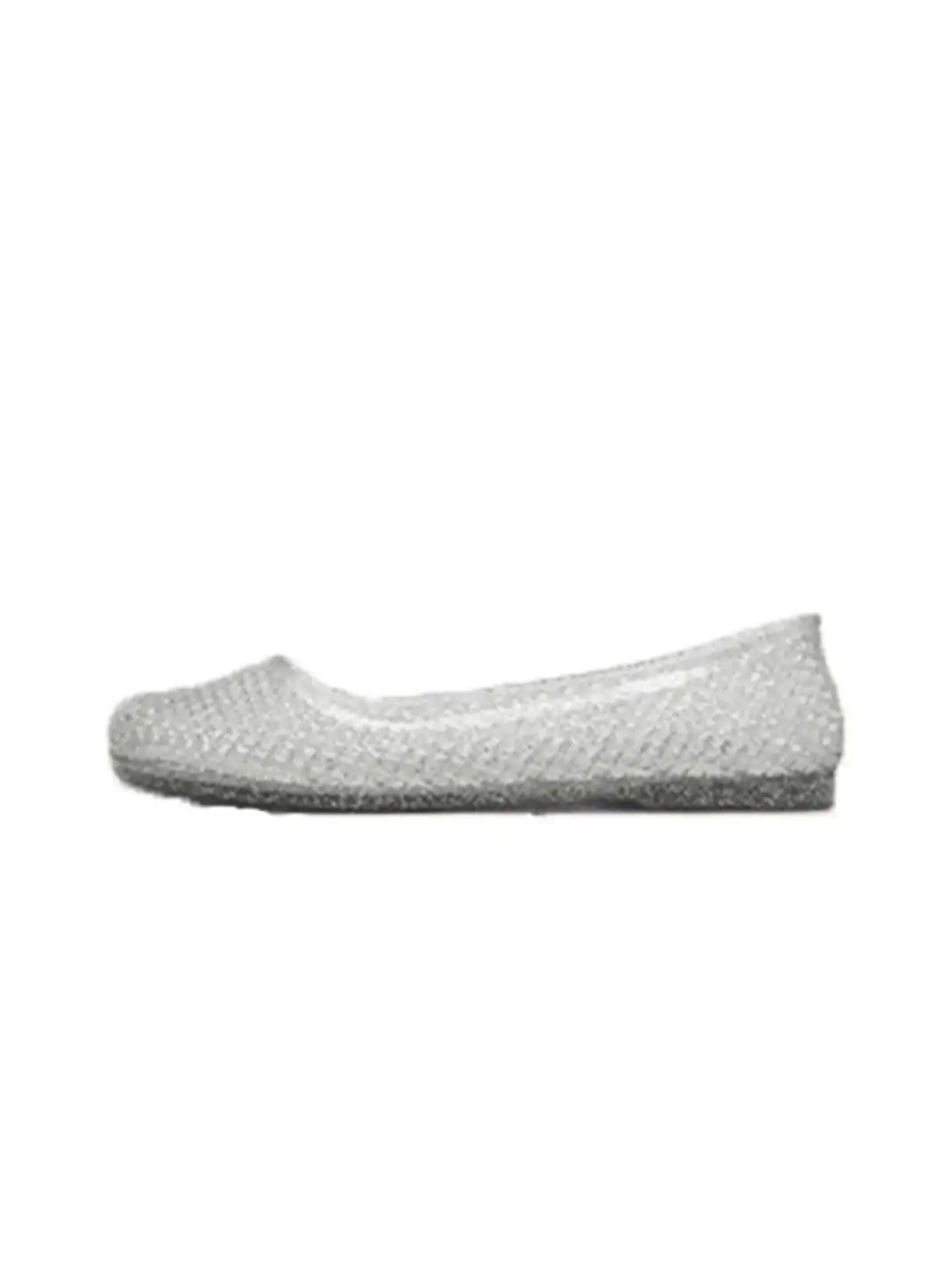 Agsdon | Glitter Mesh Jelly Flats