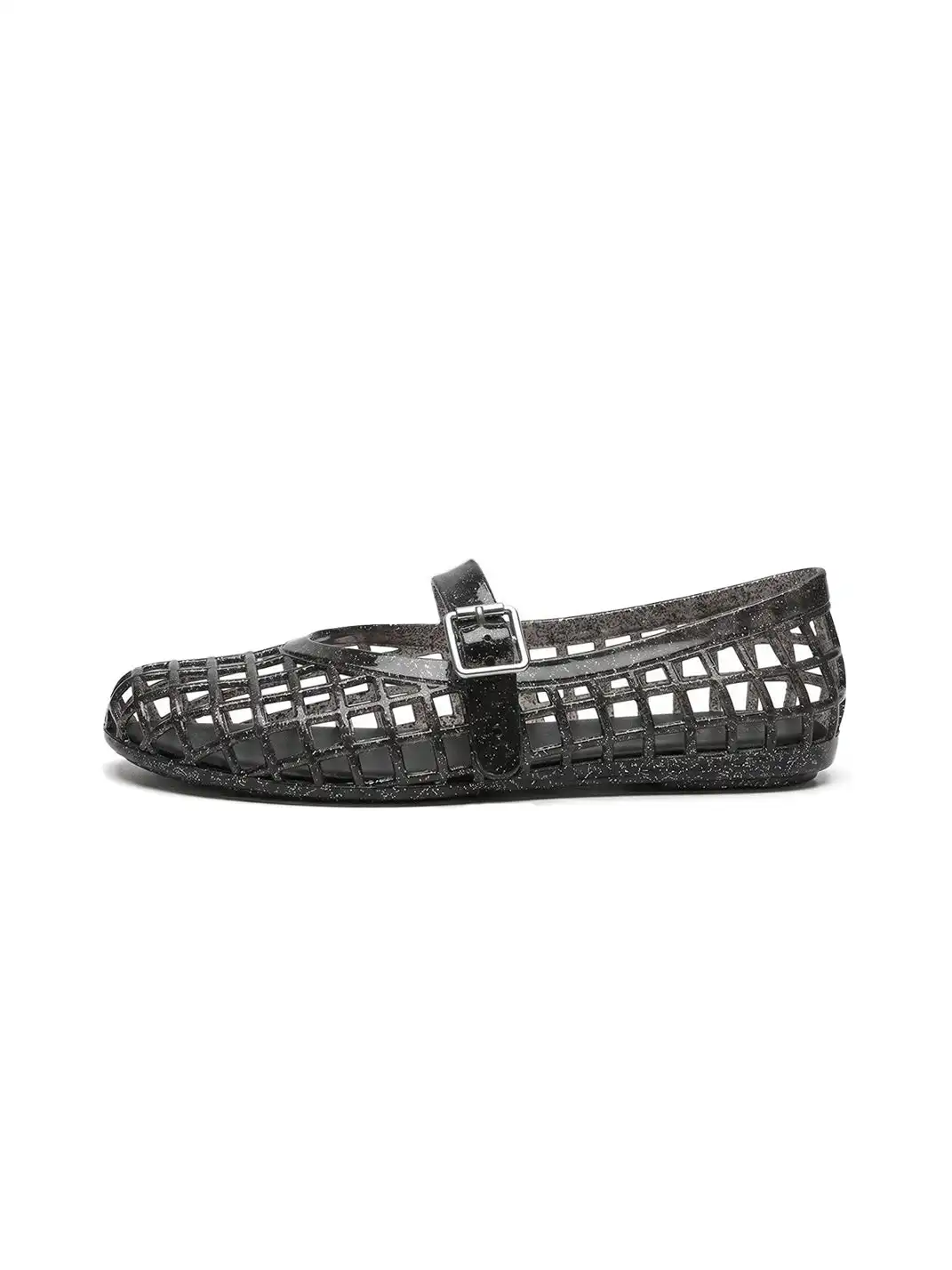 Agsdon | Glitter Hollow Mary Jane Flats