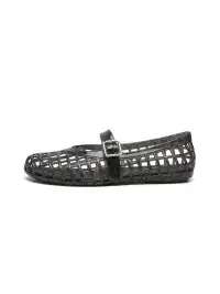 Agsdon | Glitter Hollow Mary Jane Flats