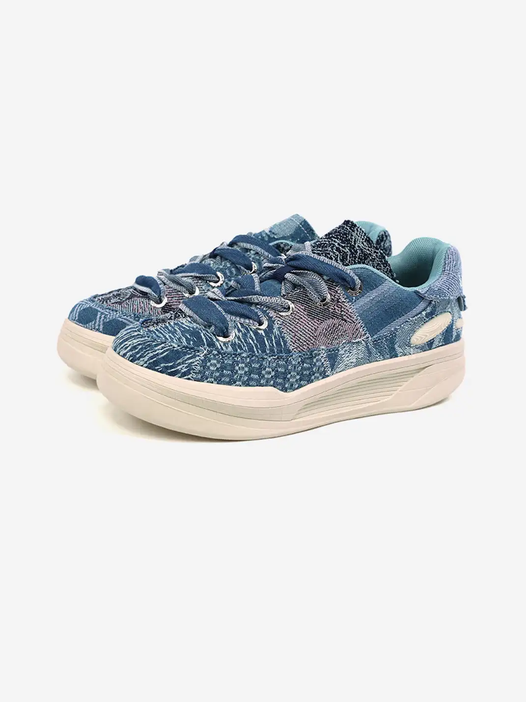 LOXKi | Canvas Casual Chunky Platform Skate Sneakers