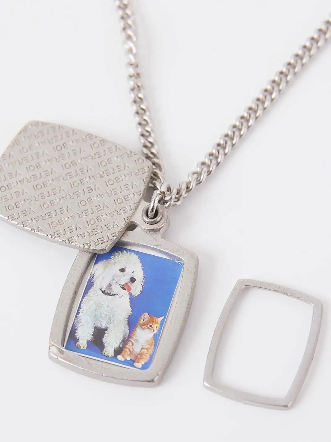 VETERANBOI | Pet Portrait Photo Frame Pendant Necklace
