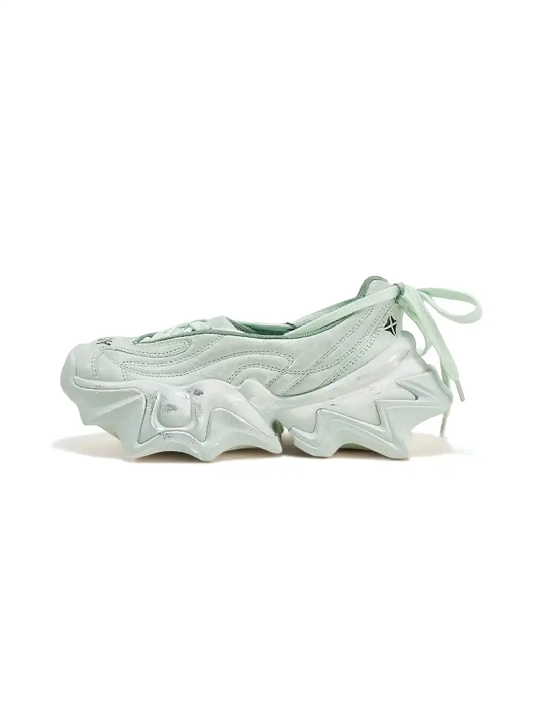 XMZY | Irregular Jagged Platform Mary Jane Sneakers