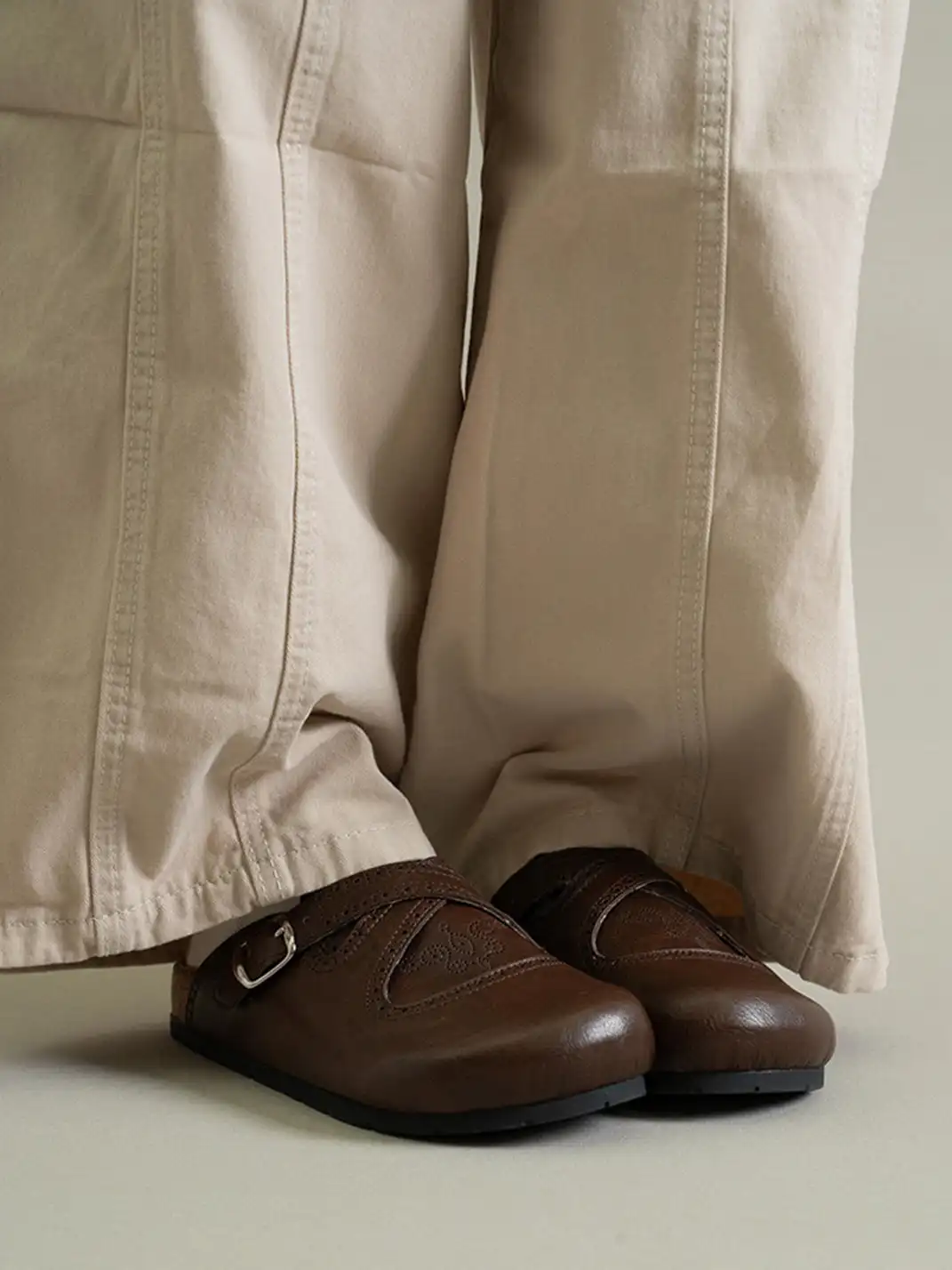 Mule Donkey | Leather Vintage Mules