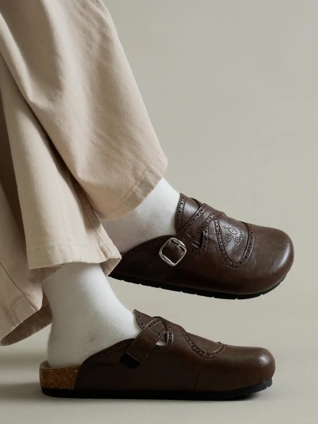 Mule Donkey | Leather Vintage Mules