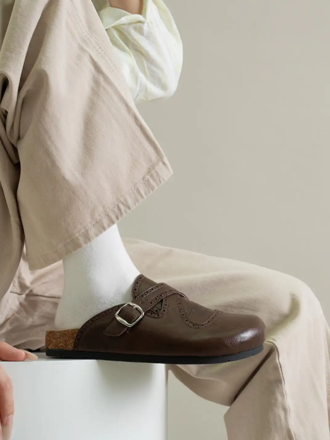 Mule Donkey | Leather Vintage Mules