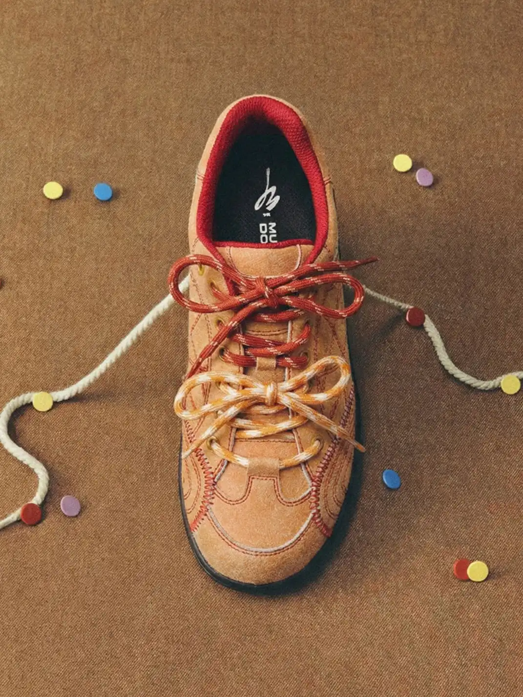 Mule Donkey | Retro Contrast Stitch Chunky Walking Sneakers