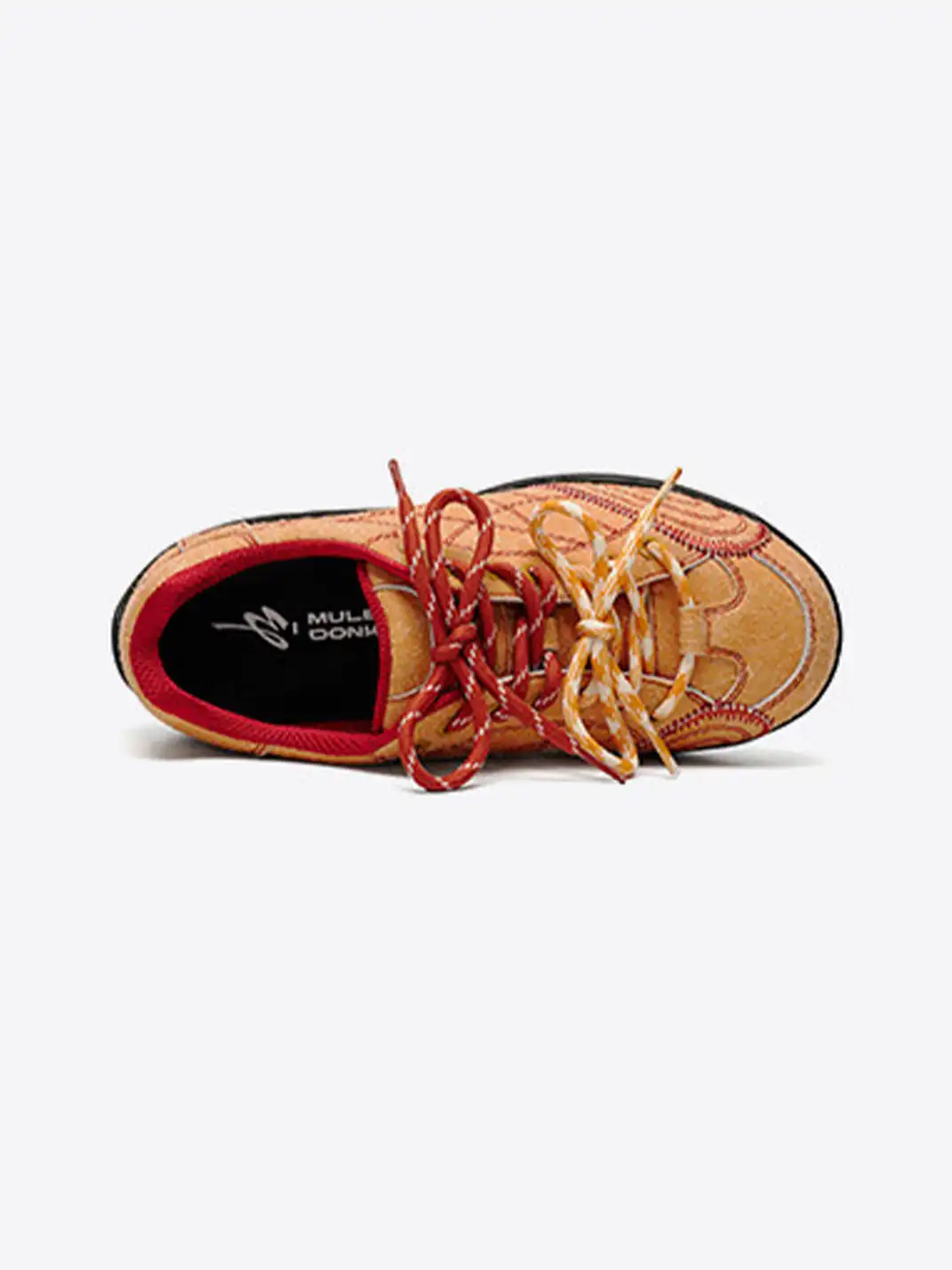 Mule Donkey | Retro Contrast Stitch Chunky Walking Sneakers