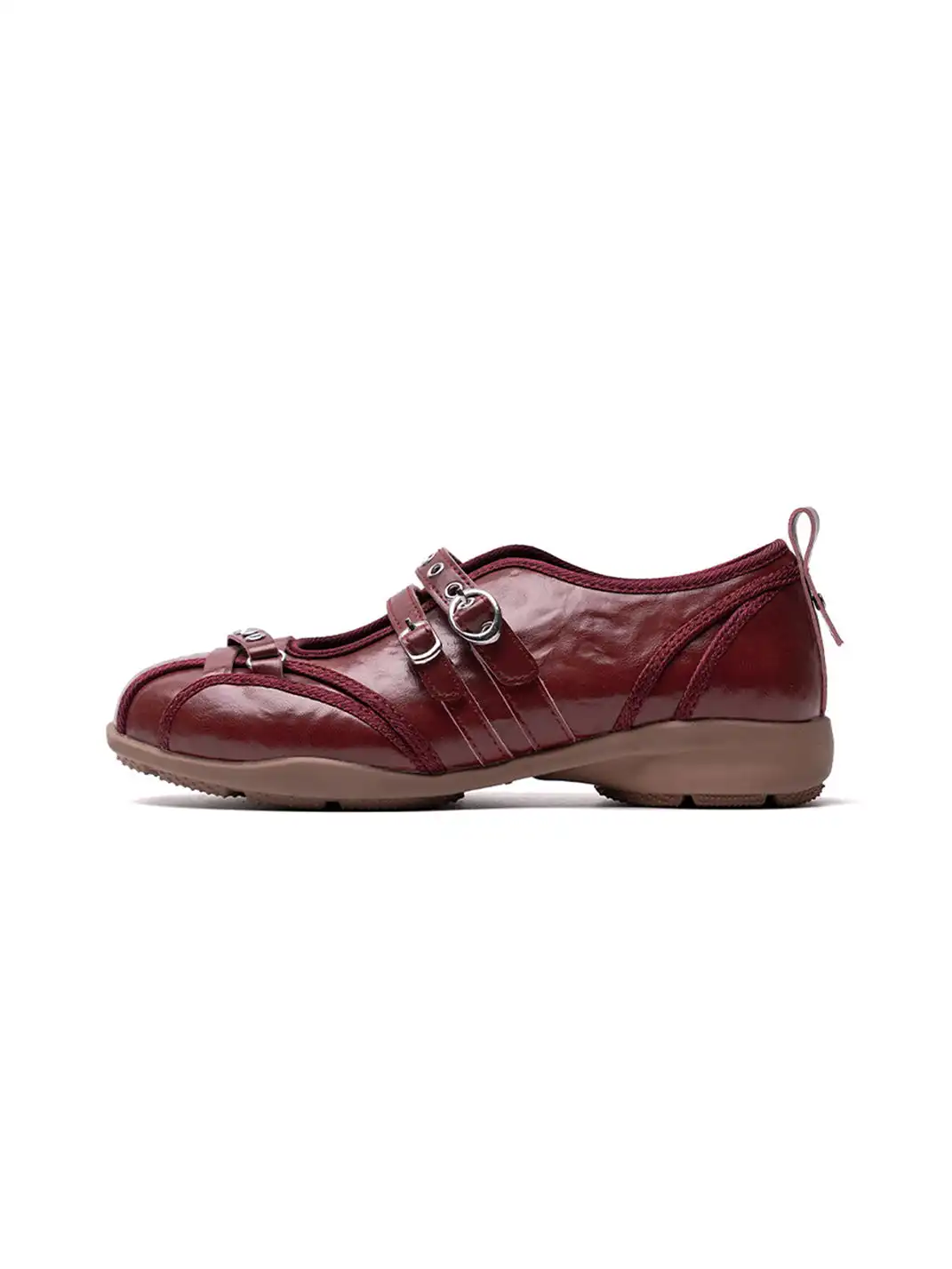 Mule Donkey | Shallow Cut Punk Flat Mary Jane Shoes