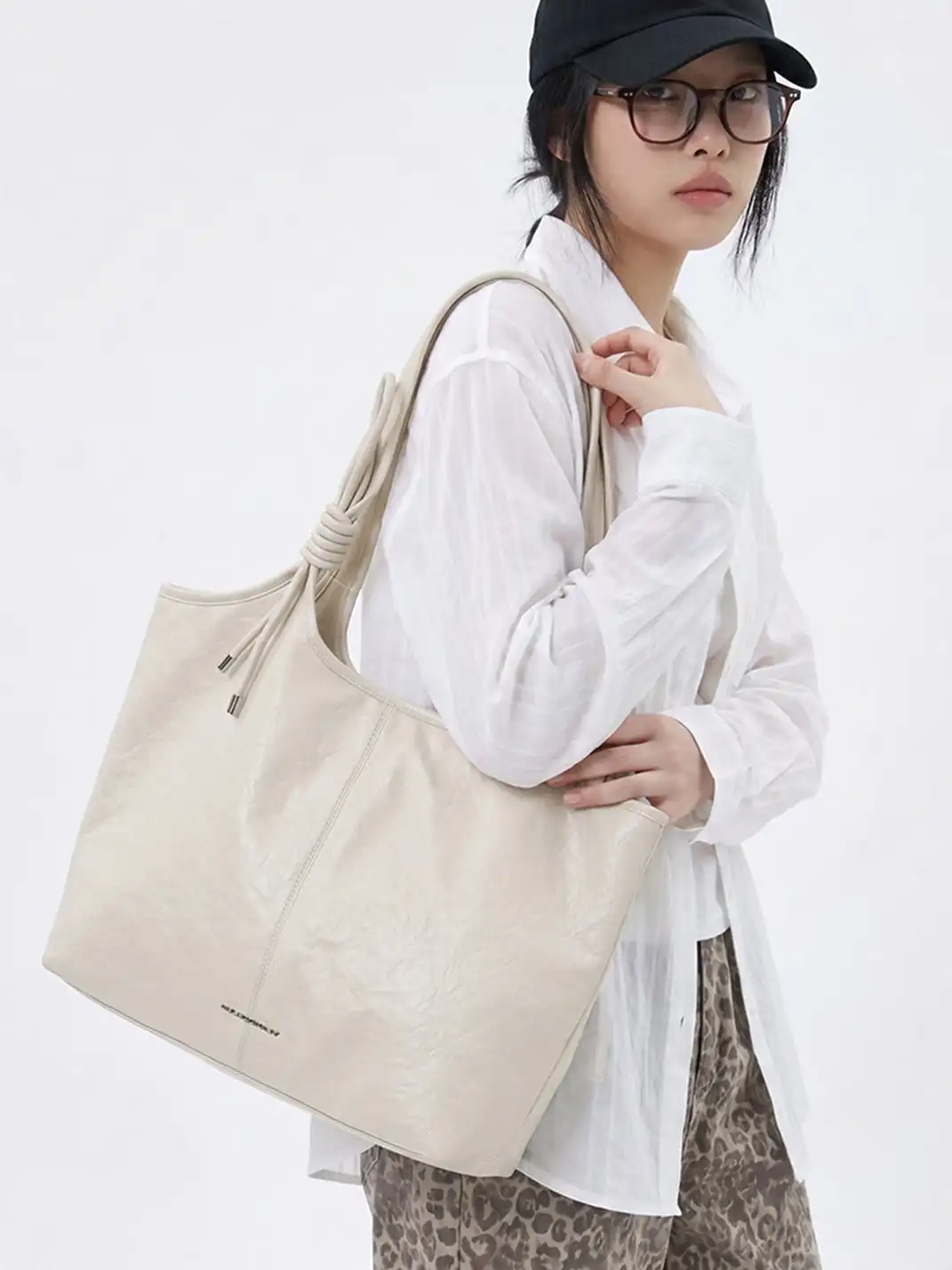 Mule Donkey | Strap Soft Leather Commuter Tote Bag