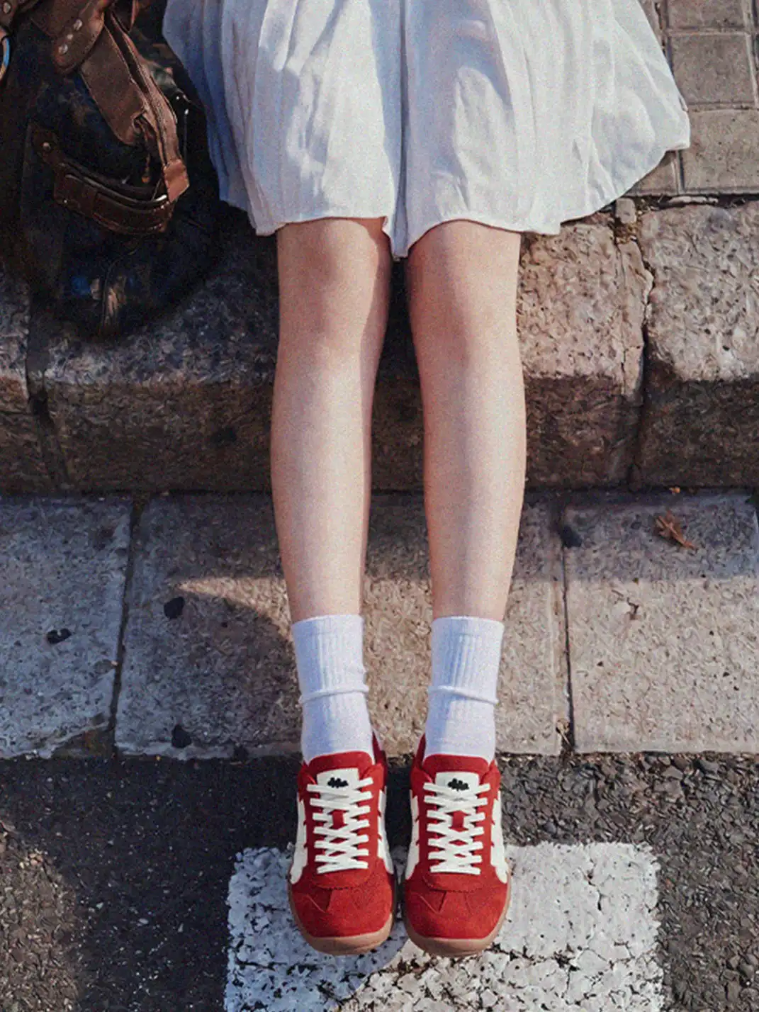 SHOOT BRAND | Mesh Clover Logo Retro Flat De Sneakers