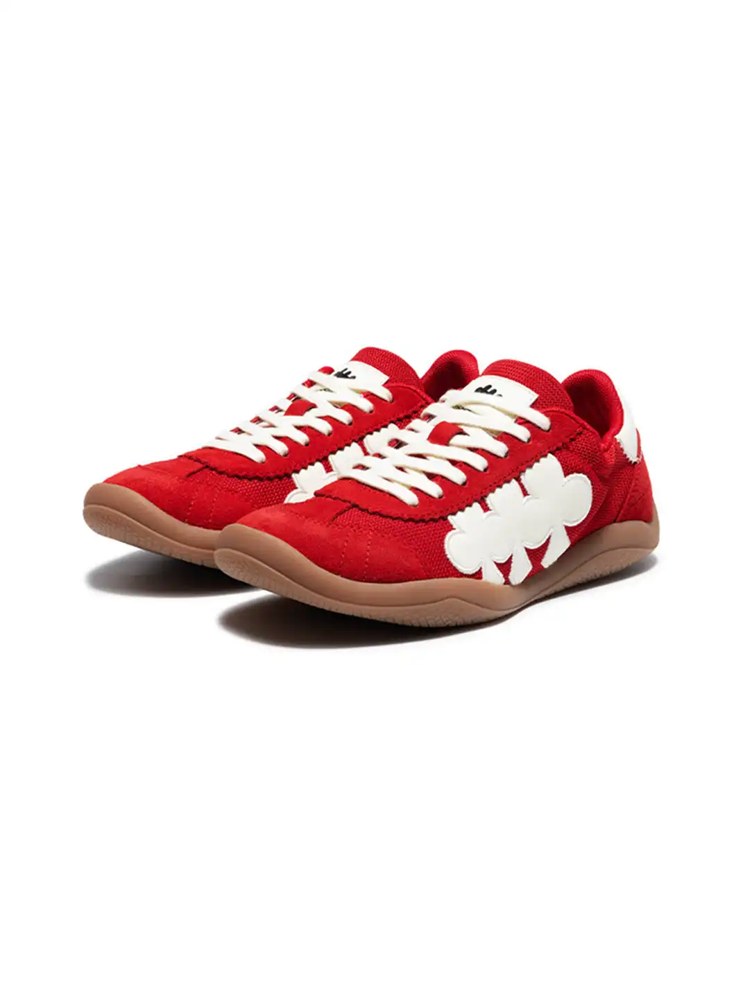 SHOOT BRAND | Mesh Clover Logo Retro Flat De Sneakers