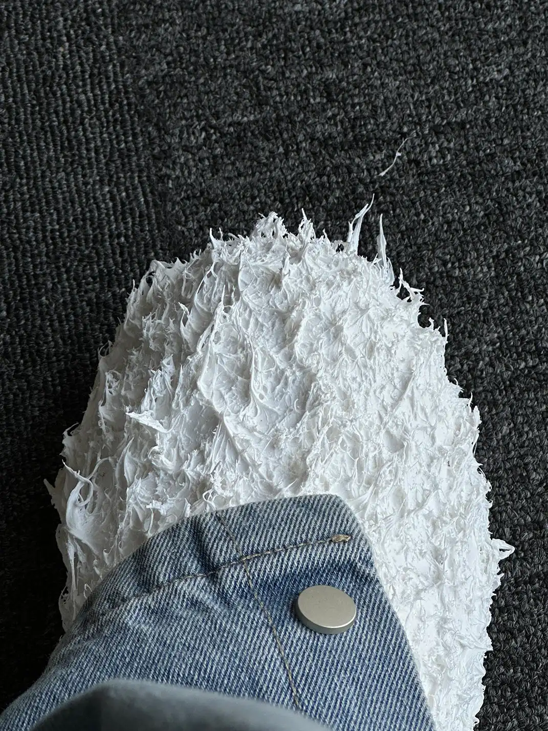 BR | Grunge Thorn Textured Chunky Platform Slip On Shoes
