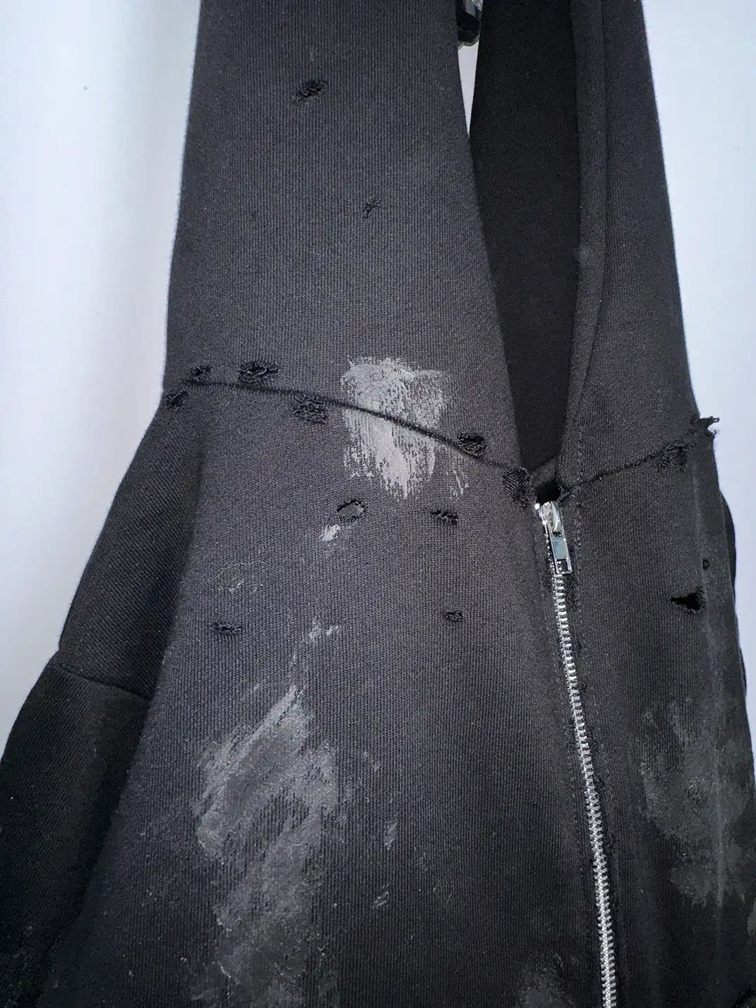 BR | Washed Vintage Sweat Fabric Soft Tote Bag