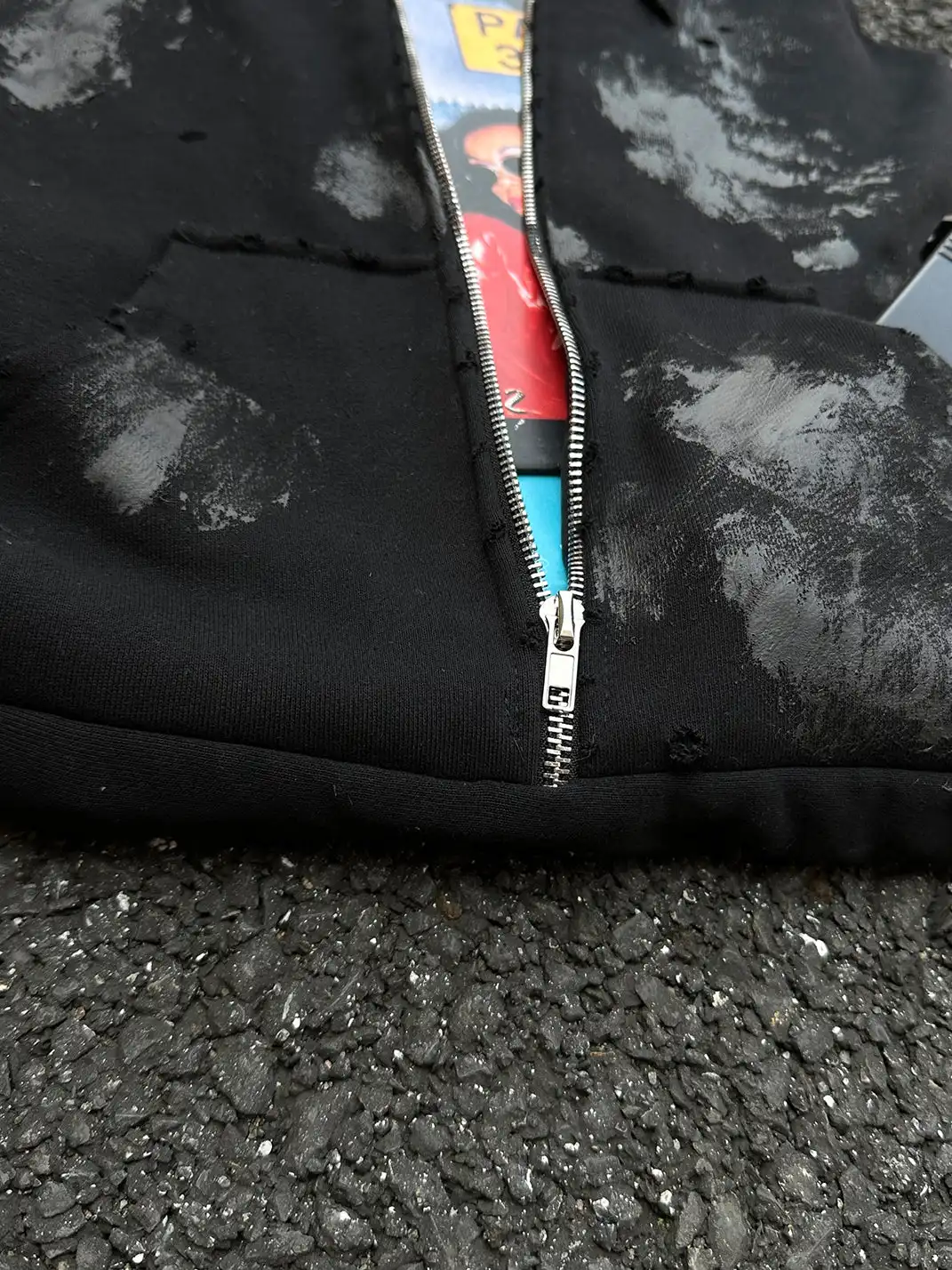 BR | Washed Vintage Sweat Fabric Soft Tote Bag