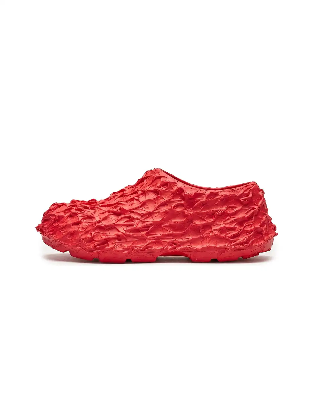 BR | Round Toe Rubber Chunky Platform Bread Sneakers