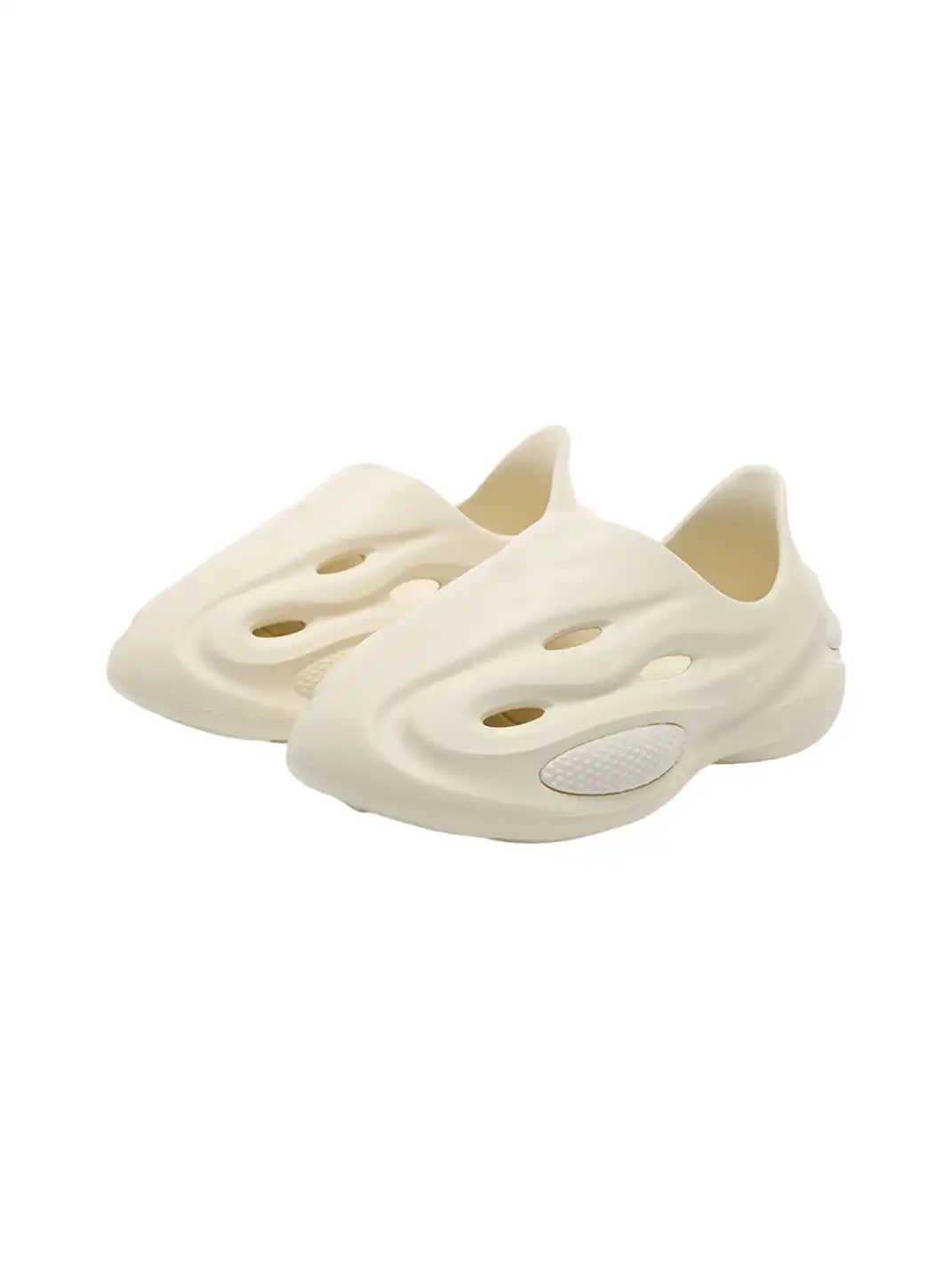 Regorer | Perforated Hollow Out EVA Chunky Platform Slip On Clog Sandals