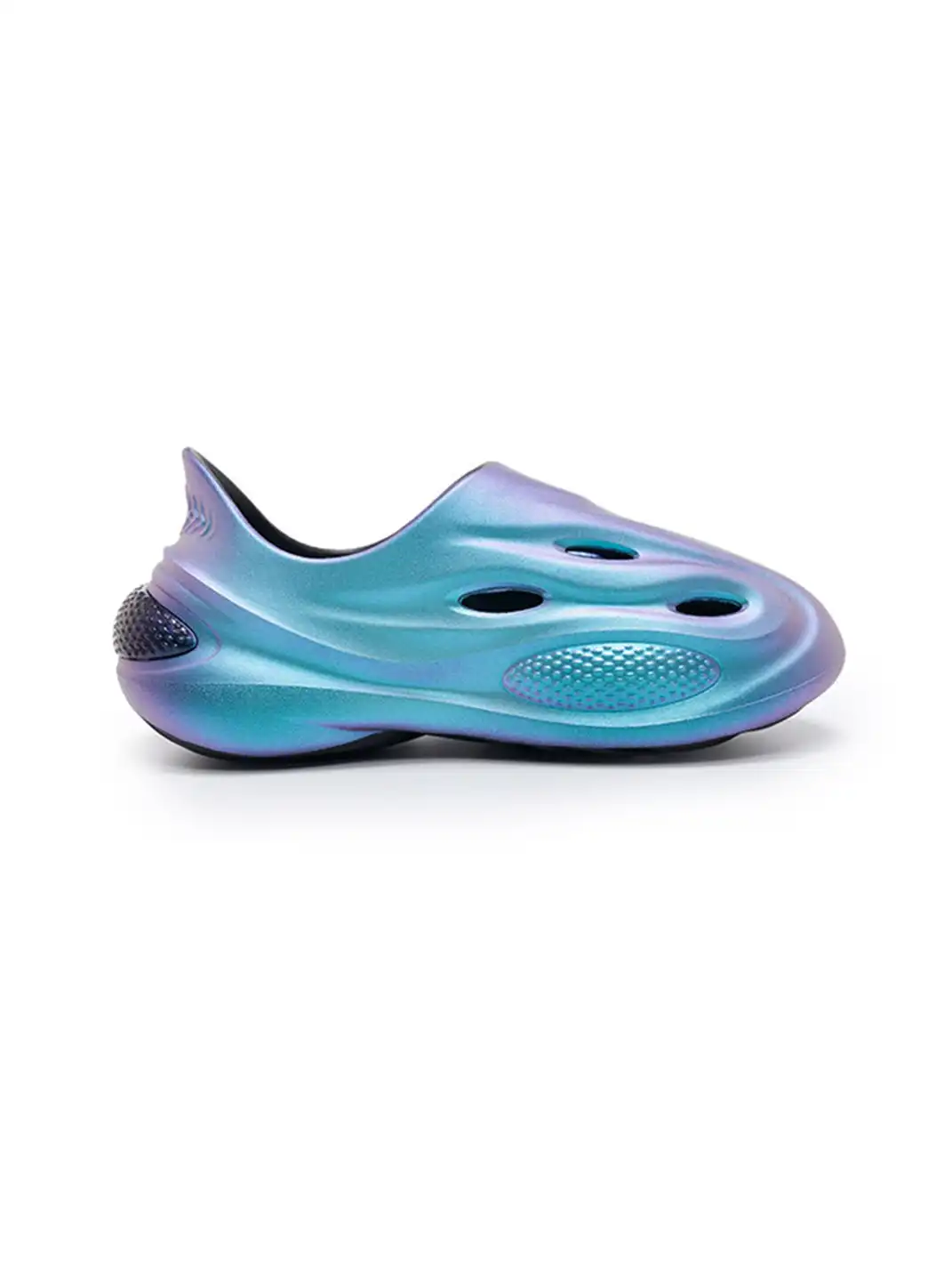 Regorer | Perforated Hollow Out EVA Chunky Platform Slip On Clog Sandals