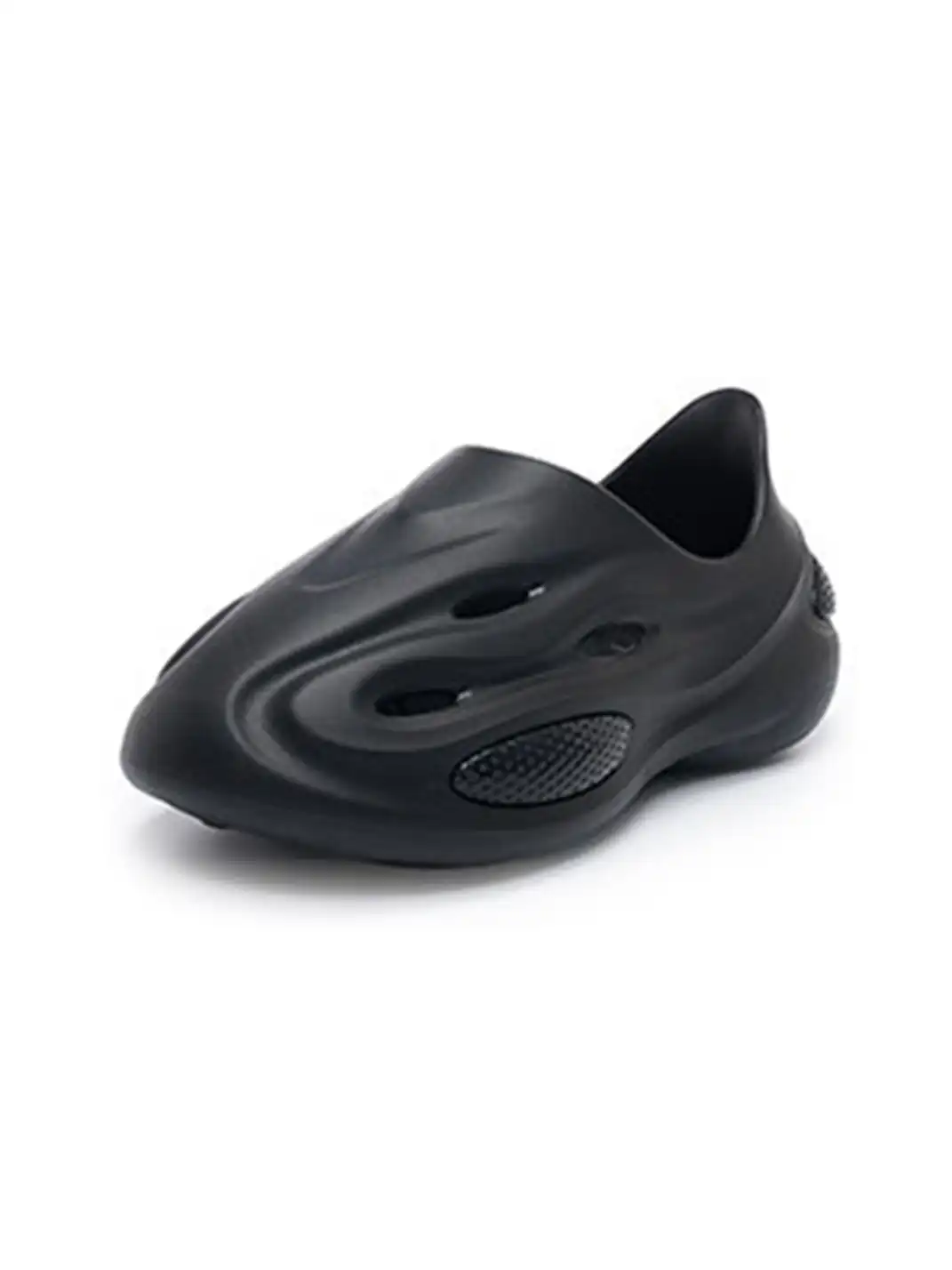 Regorer | Perforated Hollow Out EVA Chunky Platform Slip On Clog Sandals