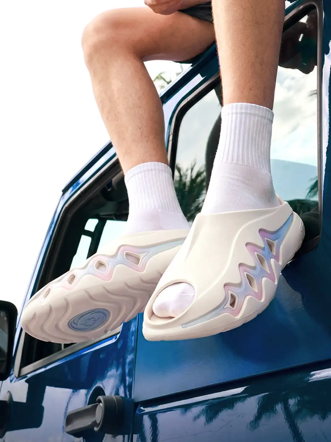 Regorer | Shark Shape Open Toe Soft Sole EVA Slide Slippers