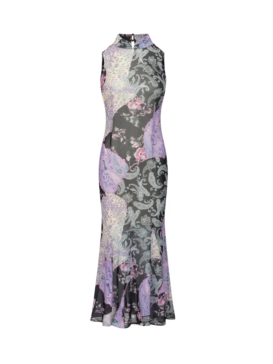 CAPPOW | Stretchy Slim Fit Mermaid Chinese Cheongsam Dress